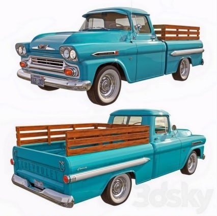 [BN3D-000718] Chevrolet Apache