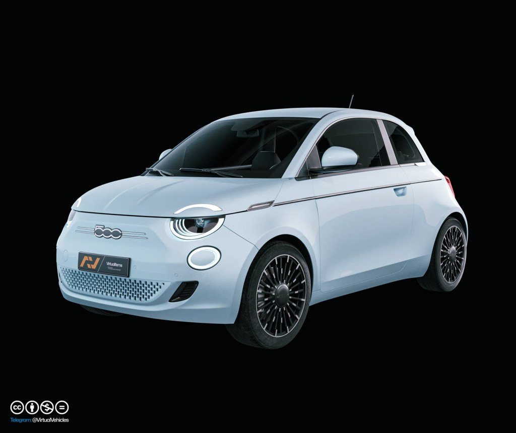 [BN3D-000723] Fiat 500