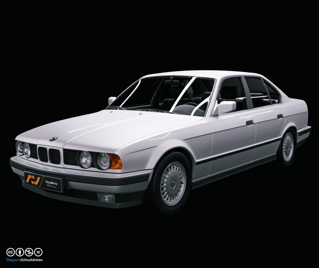 [BN3D-000724] BMW 5 E34