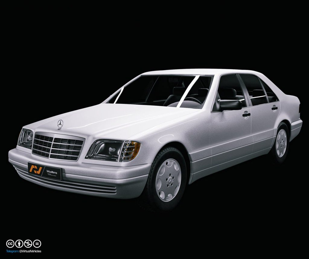 [BN3D-000725] Mercedes-Benz S-Class W140
