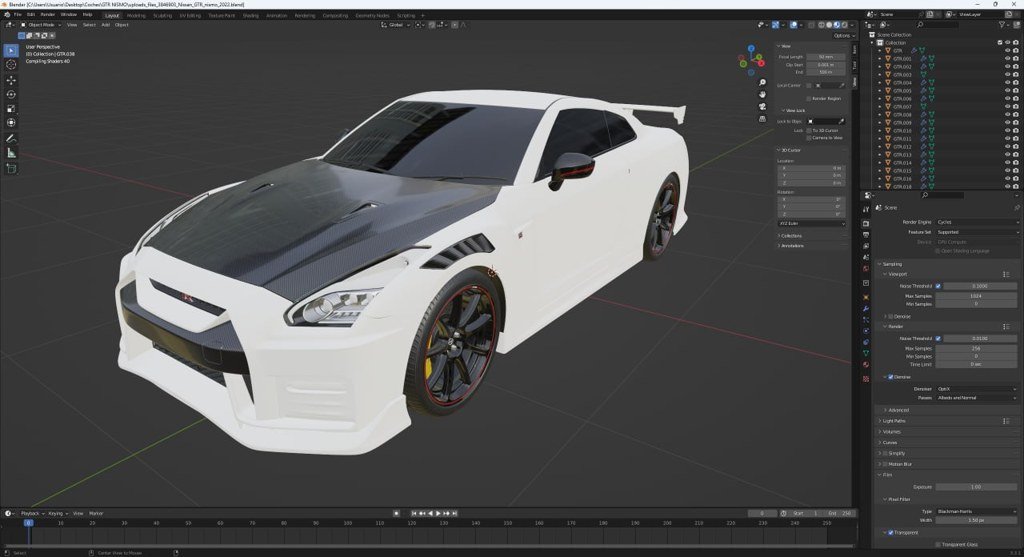 [BN3D-000740] Nissan GTR Nismo
