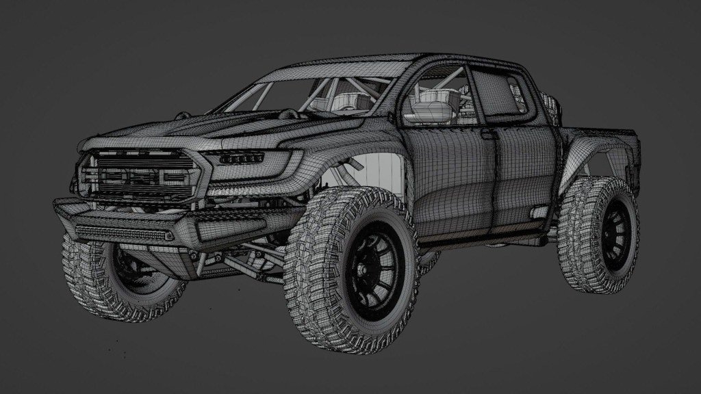 [BN3D-000741] Ford Ranger Raptor 2018 Baja Extreme