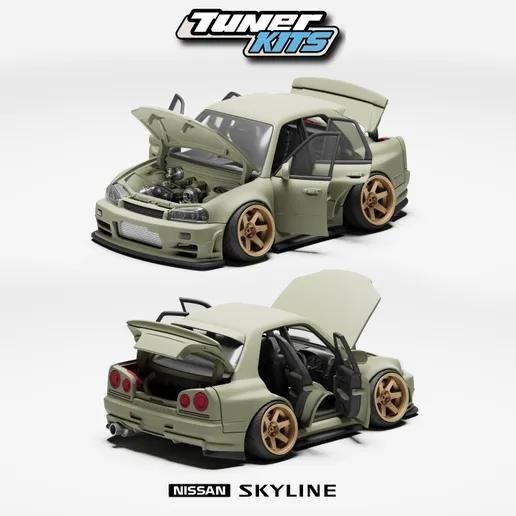 [BN3D-000746] Nissan Skyline ER34