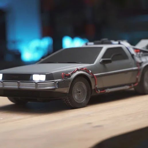 [BN3D-000773] DeLorean RC