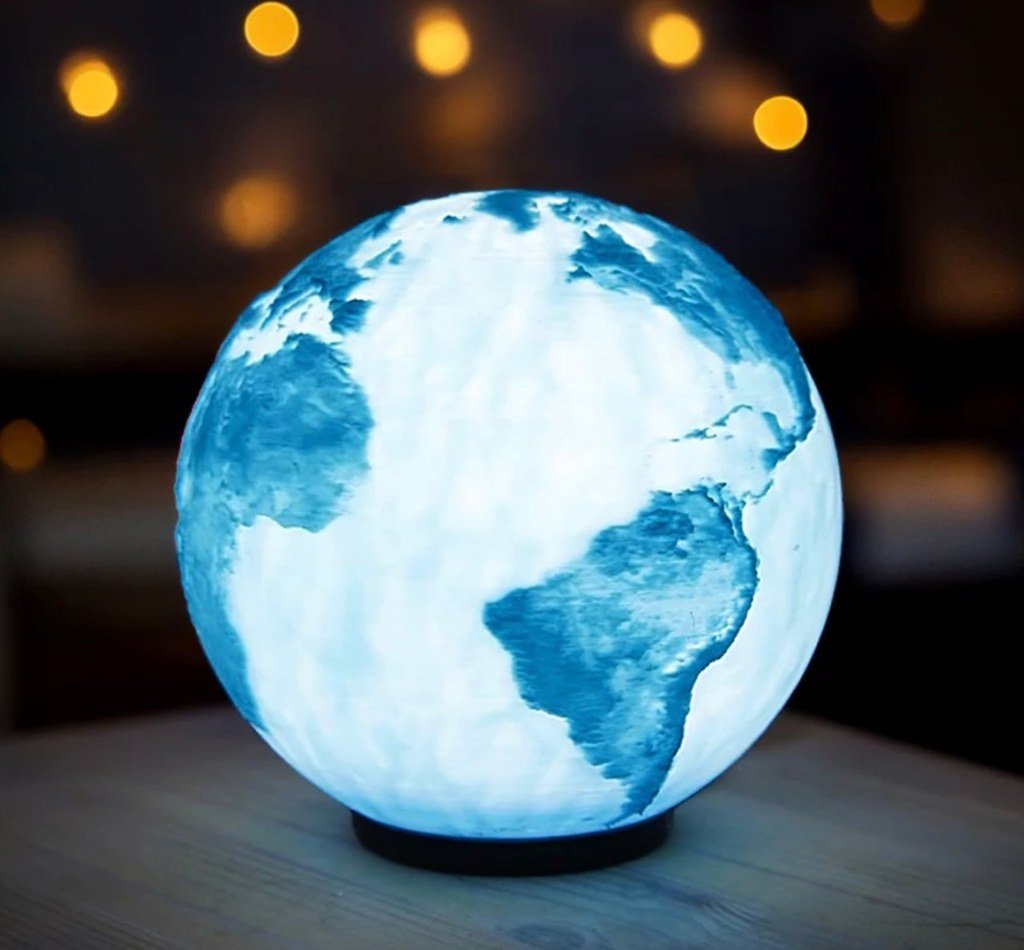 [BN3D-000817] Lámpara Tierra 150 mm para lámpara LED