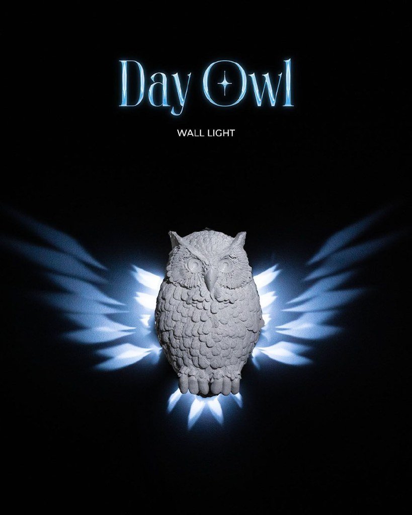 Luz de pared Day Owl