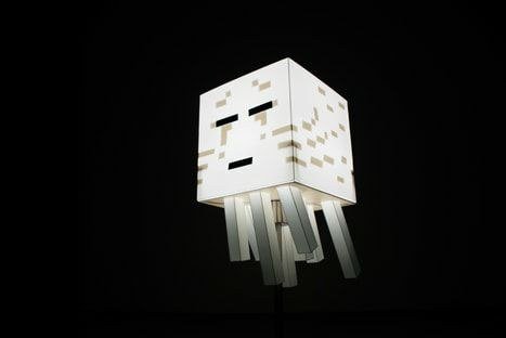 [BN3D-000843] Lámpara nocturna Ghast de Minecraft
