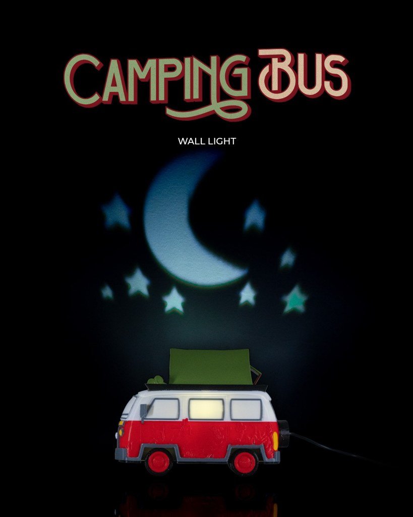 [BN3D-000857] Luz de pared de autobús de camping