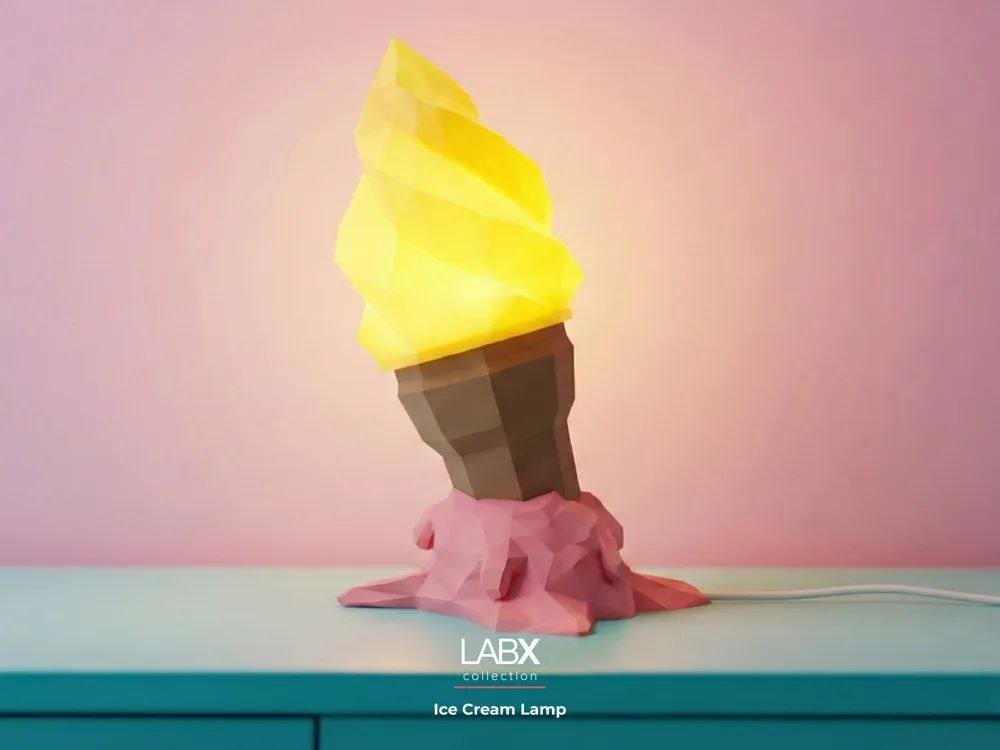 [BN3D-000885] Lámpara de helado