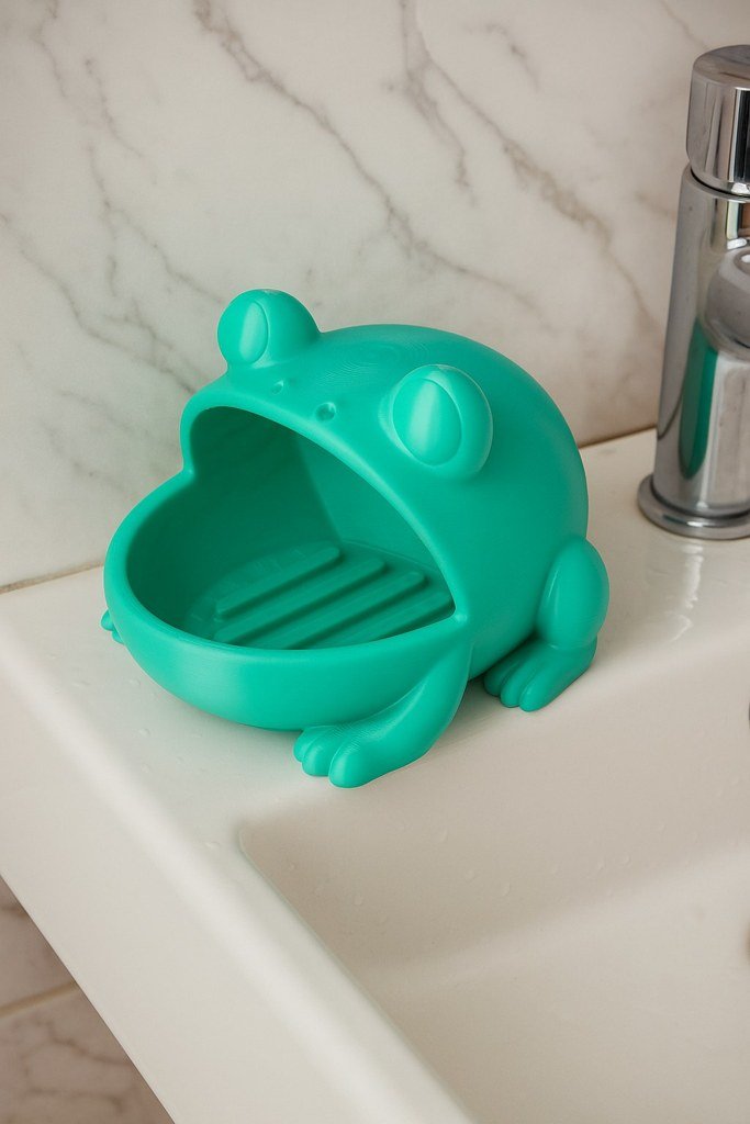[BN3D-000891] Soporte para jabón de rana