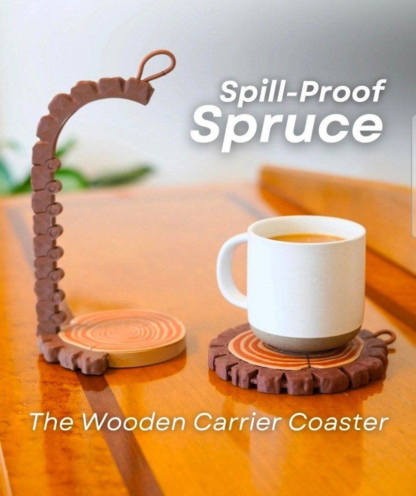 [BN3D-000907] Soporte para café a prueba de derrames ForgeCore