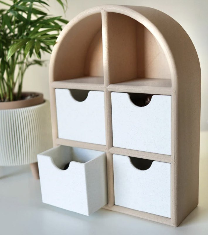 [BN3D-000915] Organizador de discos de algodón y hisopos MILIA