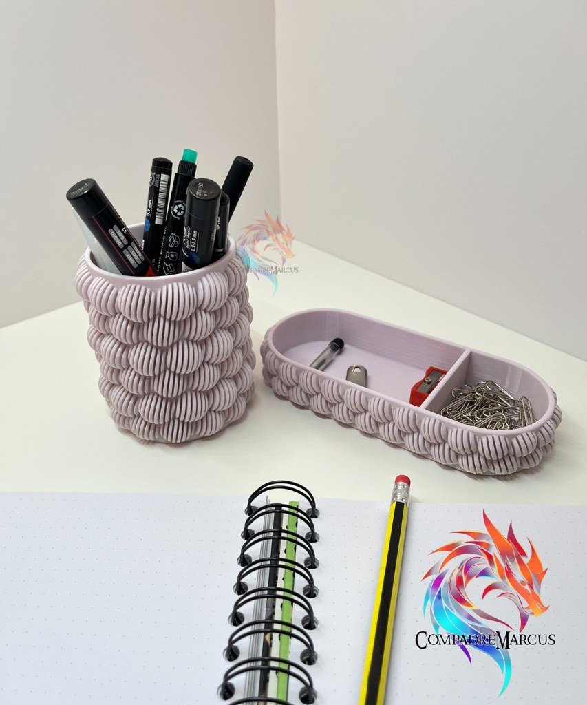 [BN3D-000917] Set de escritorio Blobs