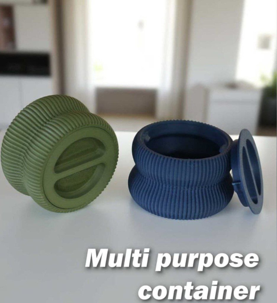 [BN3D-000924] Modern Twist-Off Storage Container