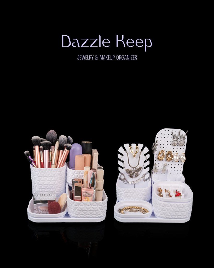 Organizador de joyas y maquillaje Dazzle Keep