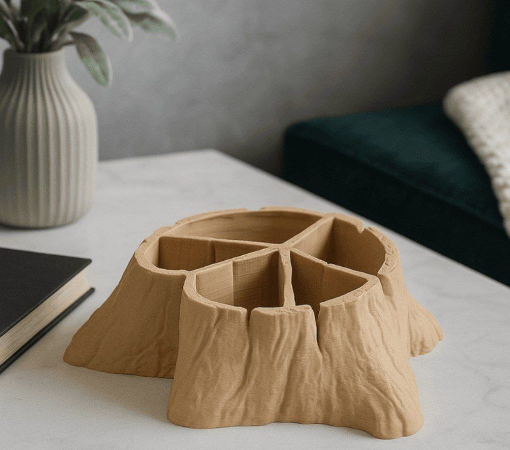 [BN3D-000959] Organizador de tocón de árbol
