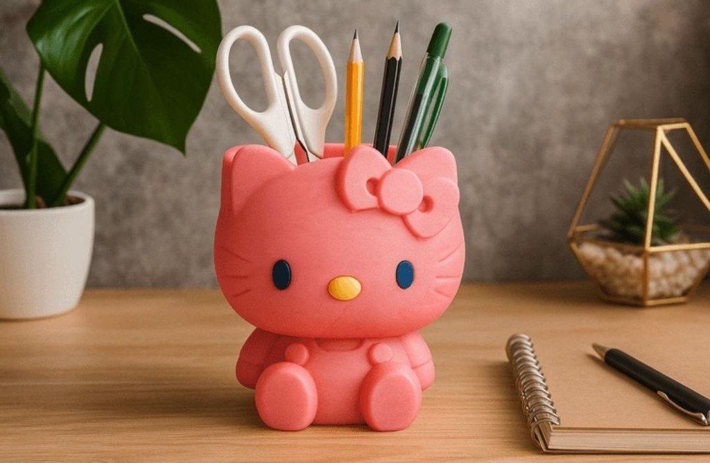 Porta lápices de Hello Kitty