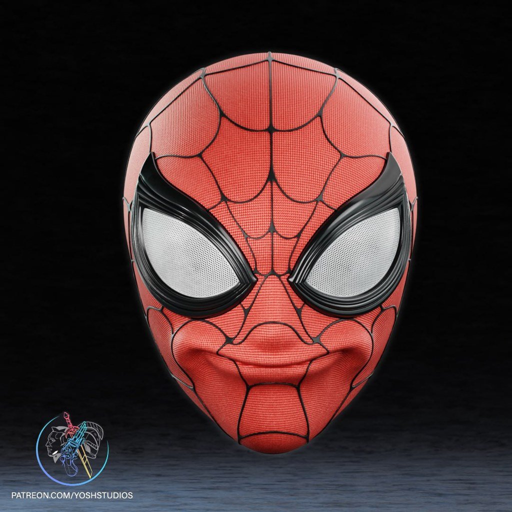 [BN3D-001007] Máscara Derpy de Spider-Man