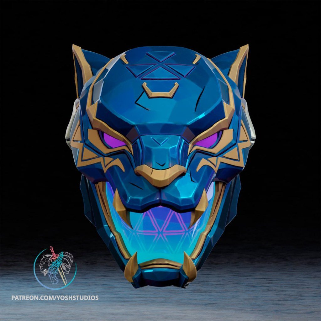 Casco de Black Panther Rivals