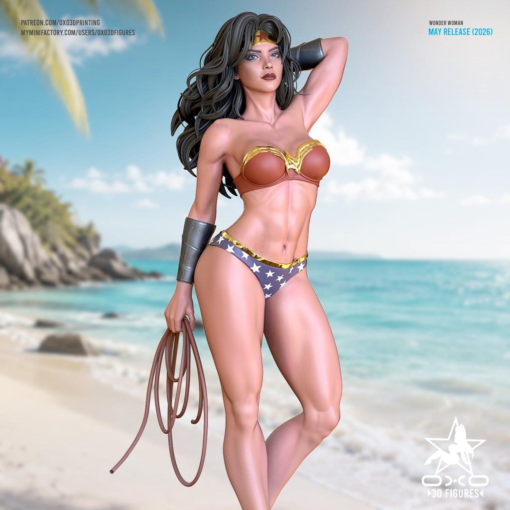 [BN3D-001027] Wonder Woman 200 mm