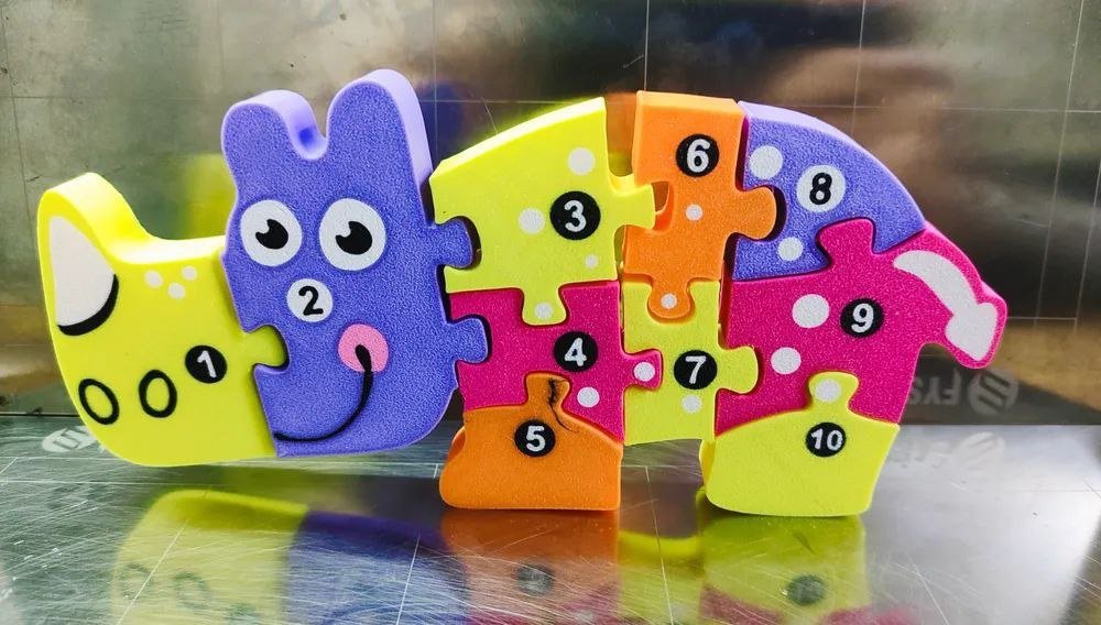 Puzzle de rinoceronte