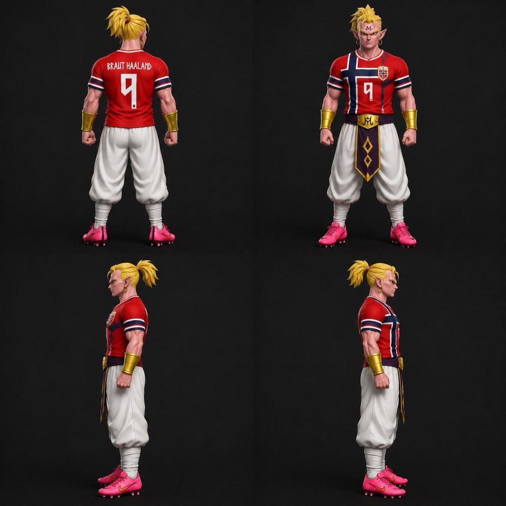 [BN3D-001052] Braun Haaland versión Dragon Ball