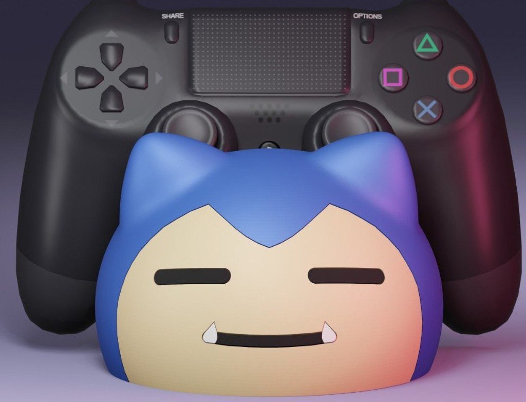 [BN3D-001058] Soporte para control de Snorlax