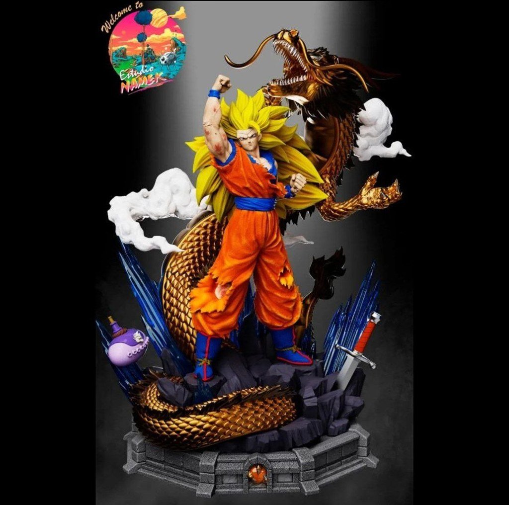 [BN3D-001084] Goku SSJ3 Namek Studio