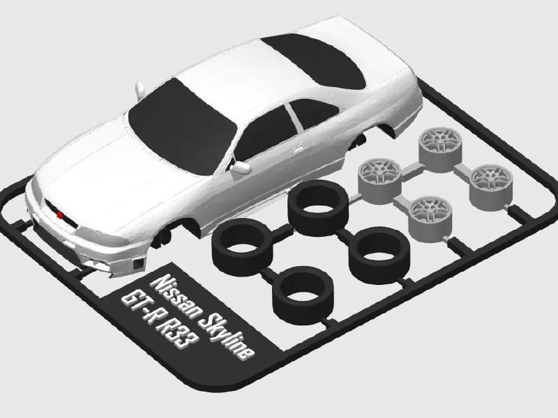 [BN3D-001098] Kit card Nissan Skyline GT-R R33