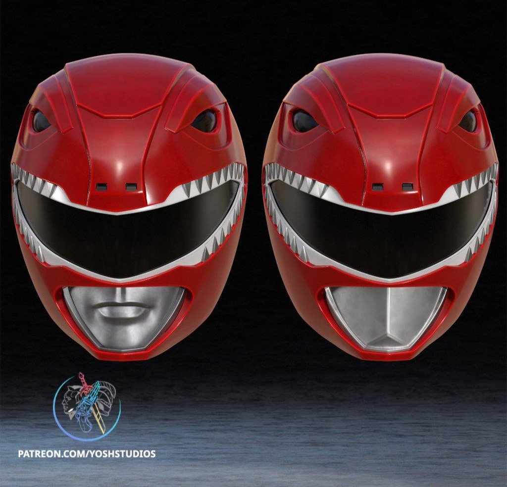 Casco Red Ranger
