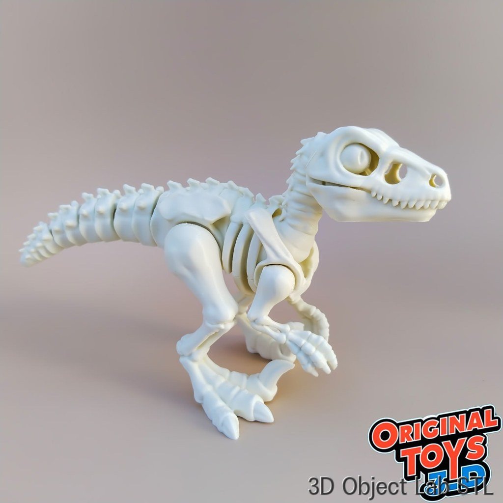 [BN3D-001144] Velociraptor esqueleto