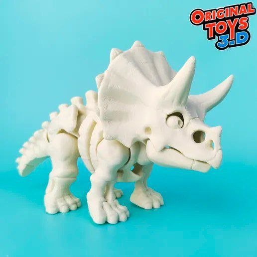 [BN3D-001147] Triceratops Skeleton Articulado
