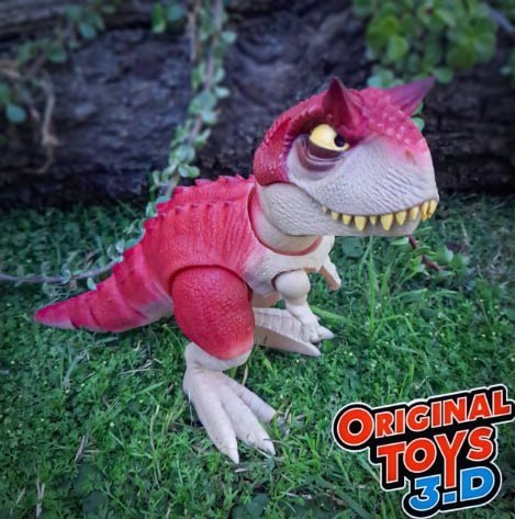 [BN3D-001150] Flexi Dino Carnotaurus