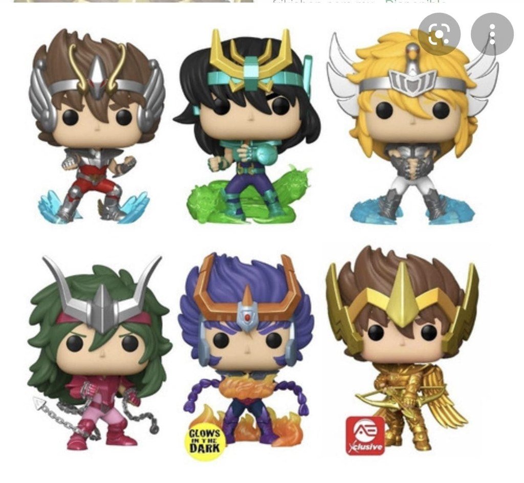 Cavaleiros Funko — Caballeros del Zodíaco