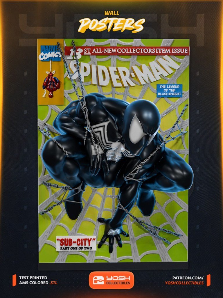 [BN3D-001180] Spider-Man Venomizado