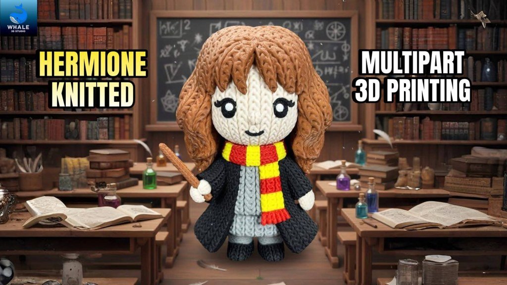 [BN3D-001239] Hermione tejida multipart