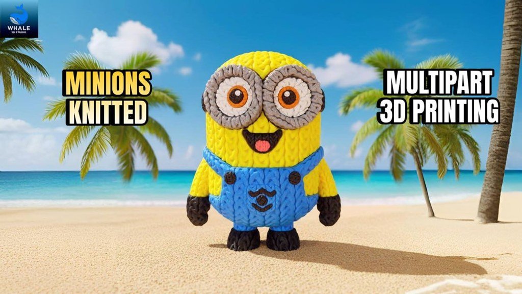 Minions tejido multipartes