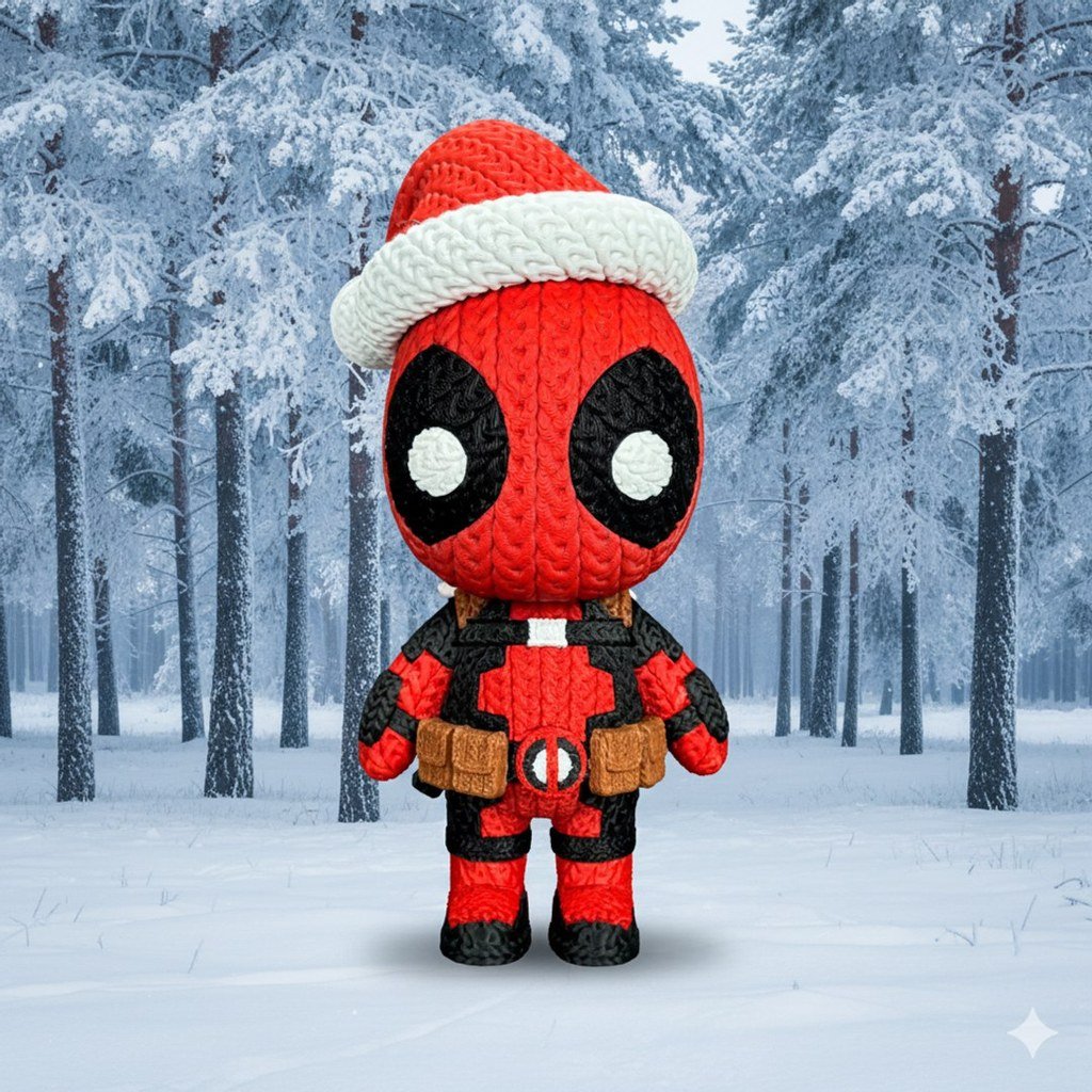 [BN3D-001266] Deadpool tejido multipartes