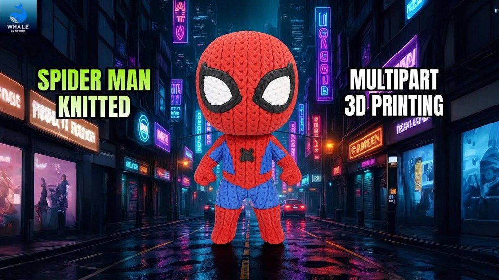 [BN3D-001299] Spider-Man tejido multipartes
