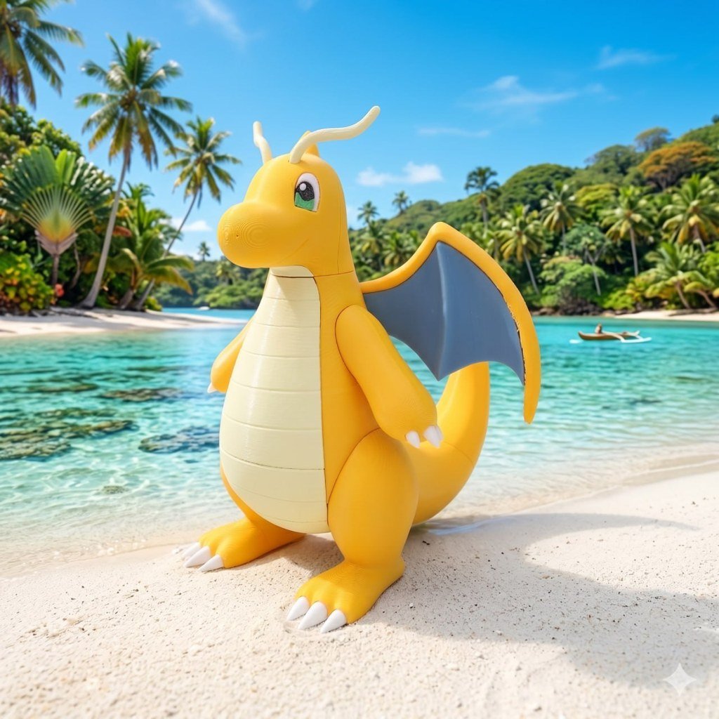 Dragonite Multipart 100% Escala