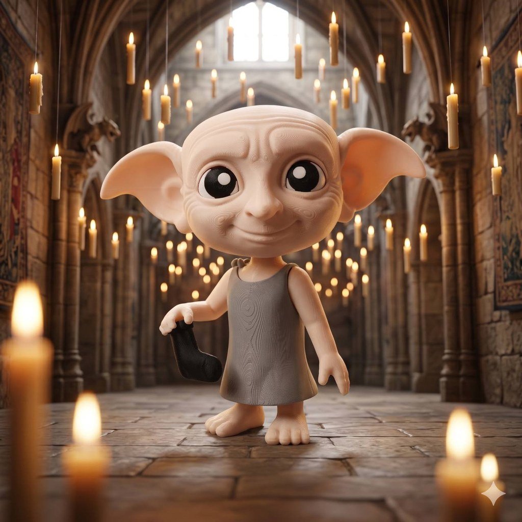 [BN3D-001327] Dobby multipart a escala 100%