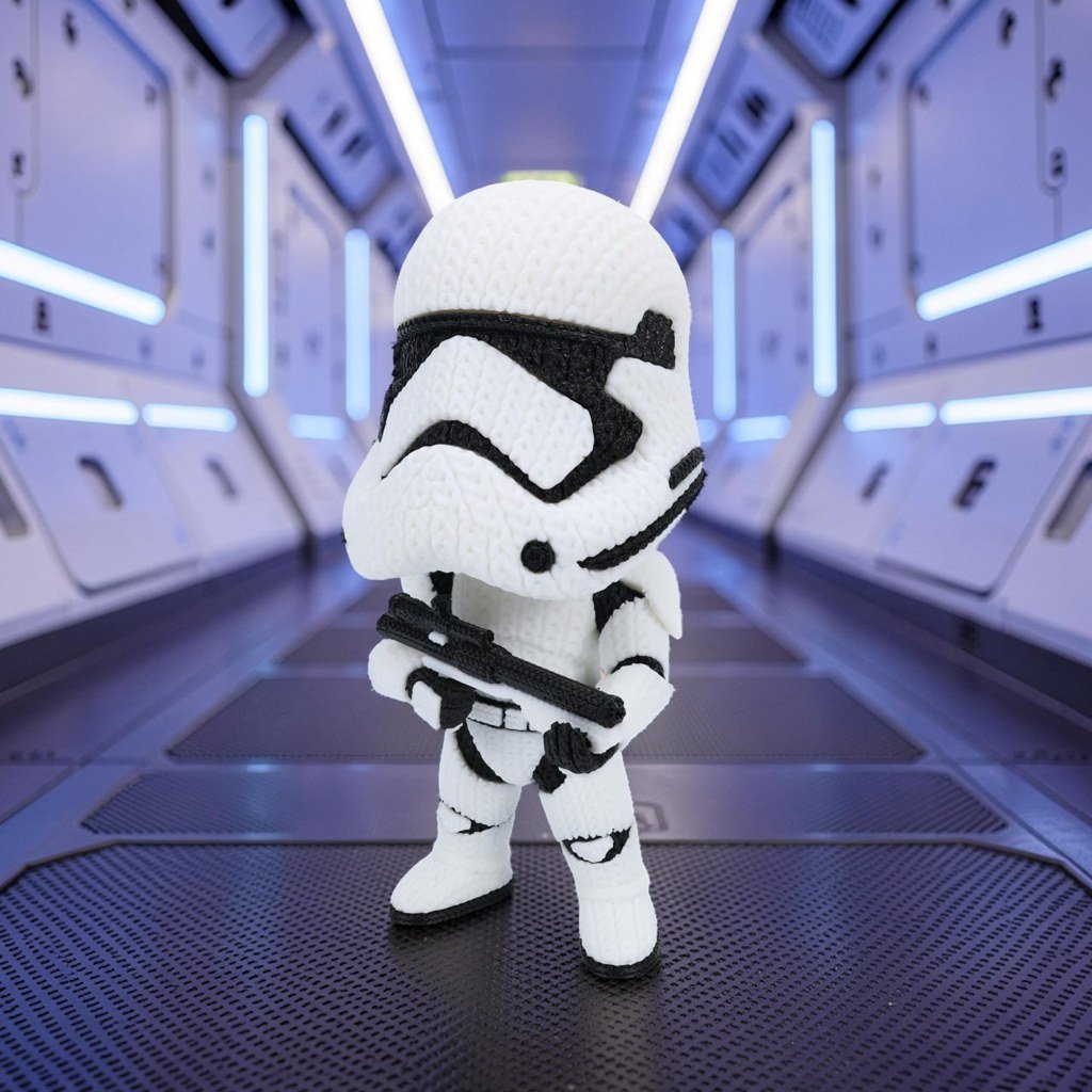 [BN3D-001328] Stormtrooper tejido a escala 100%