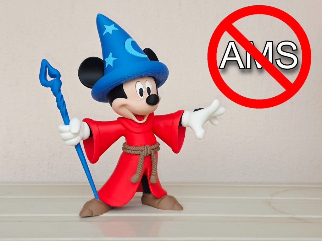 [BN3D-001348] Mickey Mouse hechicero