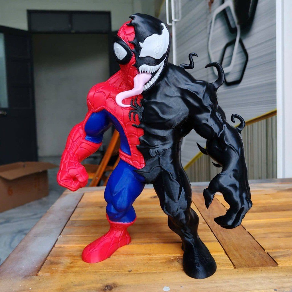 [BN3D-001360] Spider-Man venomatizado