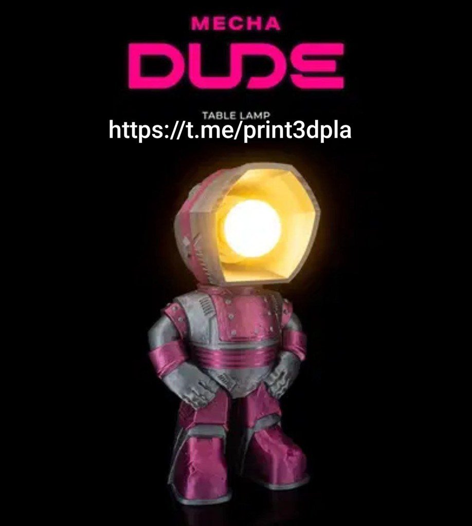 [BN3D-001369] Lámpara de mesa Mecha Dude