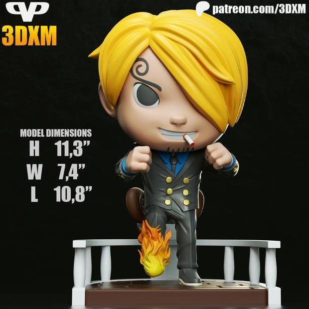 [BN3D-001404] Sanji Chibi