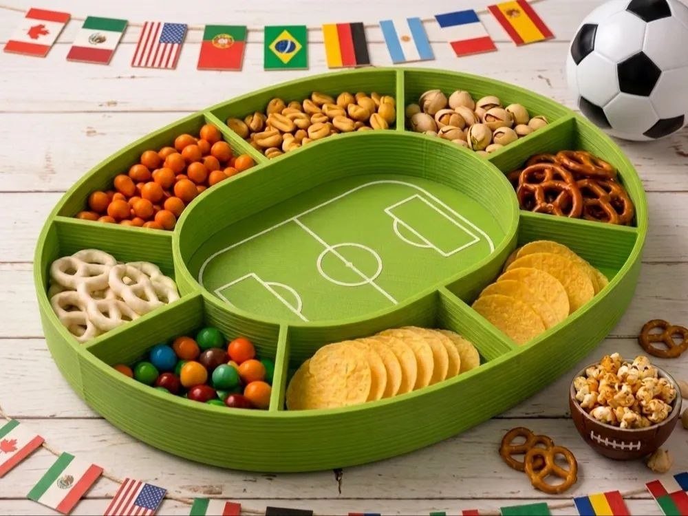[BN3D-001445] The Snack Arena — Plato estadio de fútbol