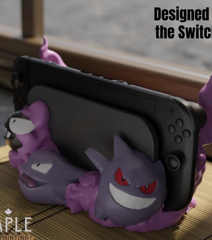 Base de evolución de Gastly para Nintendo Switch 2