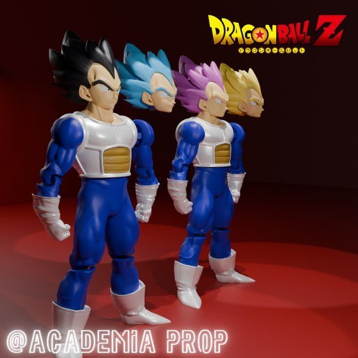 [BN3D-001481] Vegeta Flexi multicolor