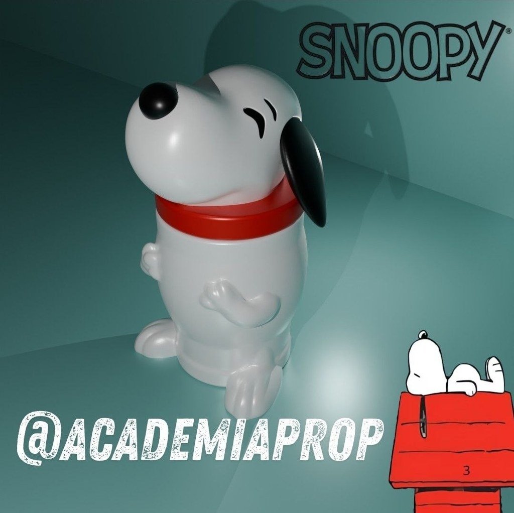 Vaso Snoopy multicolor
